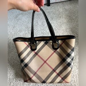 Vintage Burberry tote